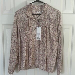 Floral Long Sleeve Blouse